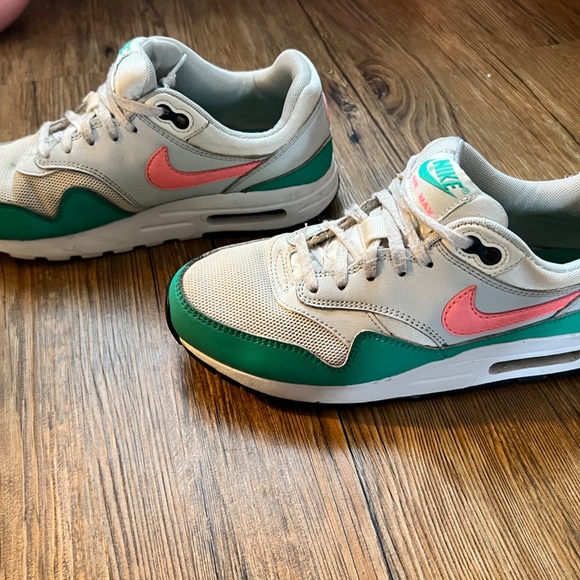 Nike Air Max 1 South Beach GS Y6 W7.5 - Picture 4 of 6